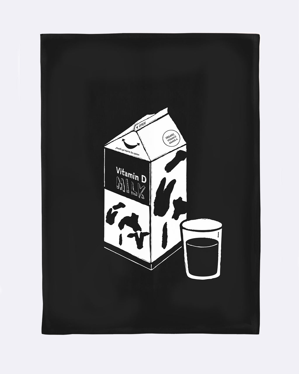 Organic Kitchen Towel milk