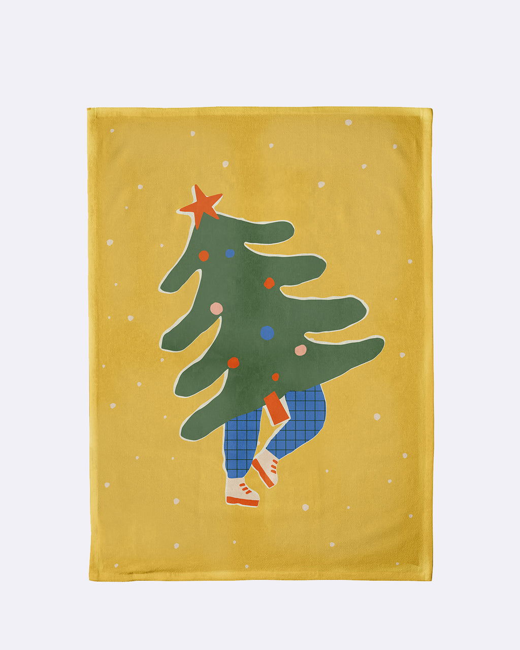 Organic Kitchen towel fancy dancy