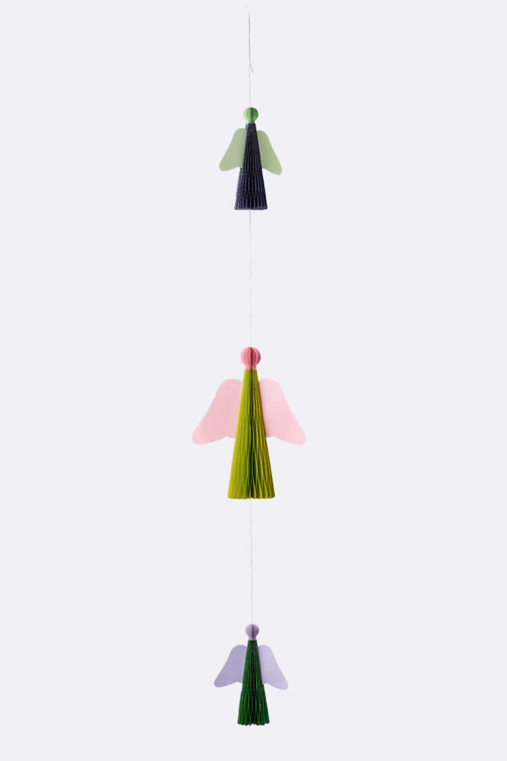 Weihnachts-Girlande Engel - energetic colors