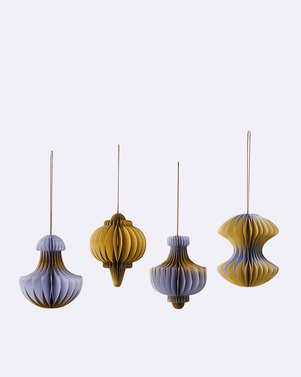 Honeycomb Papierhänger - khaki