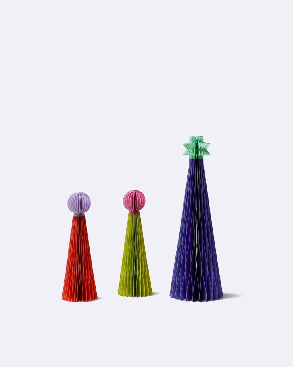 Honeycomb Weihnachtsfiguren - Christmas trees