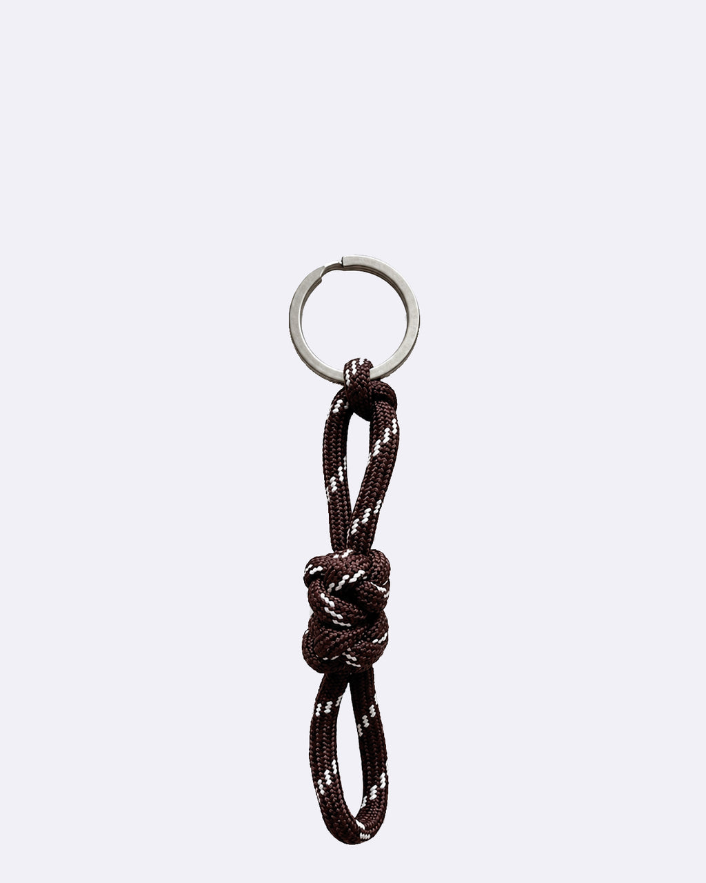 sailors knot keychain - brown