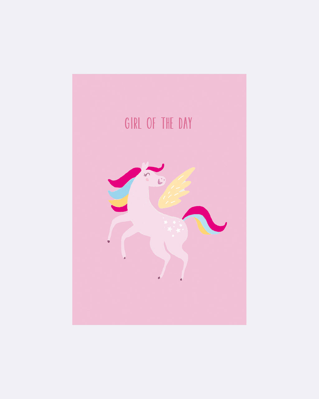 Yay Card Postkarte - Girl of the day