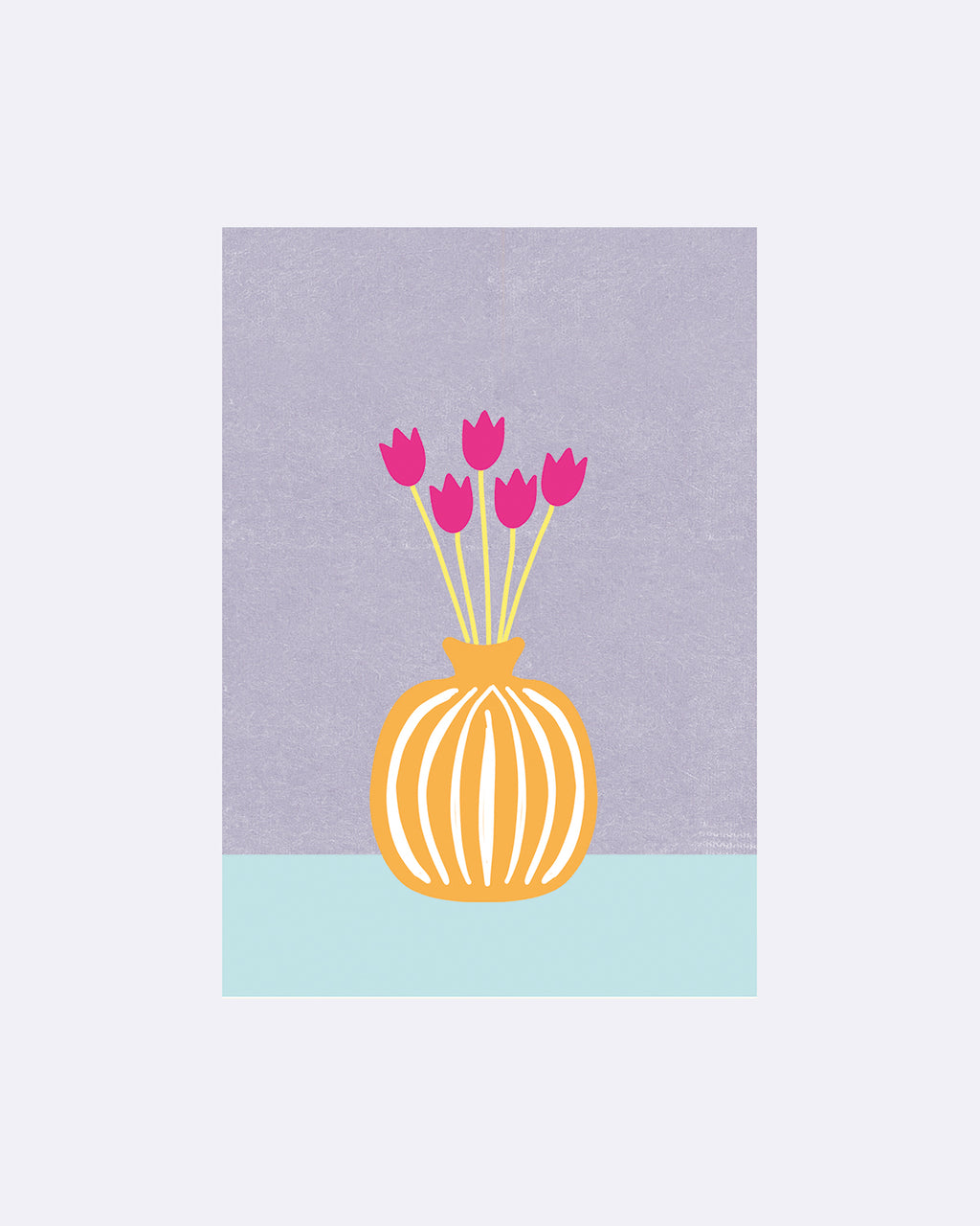 Yay Card Postkarte - Tulpen