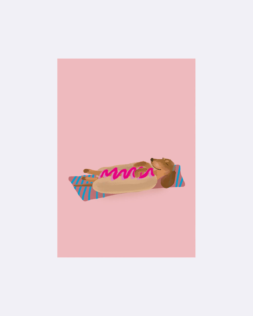 Yay Card Postkarte - Hot dog