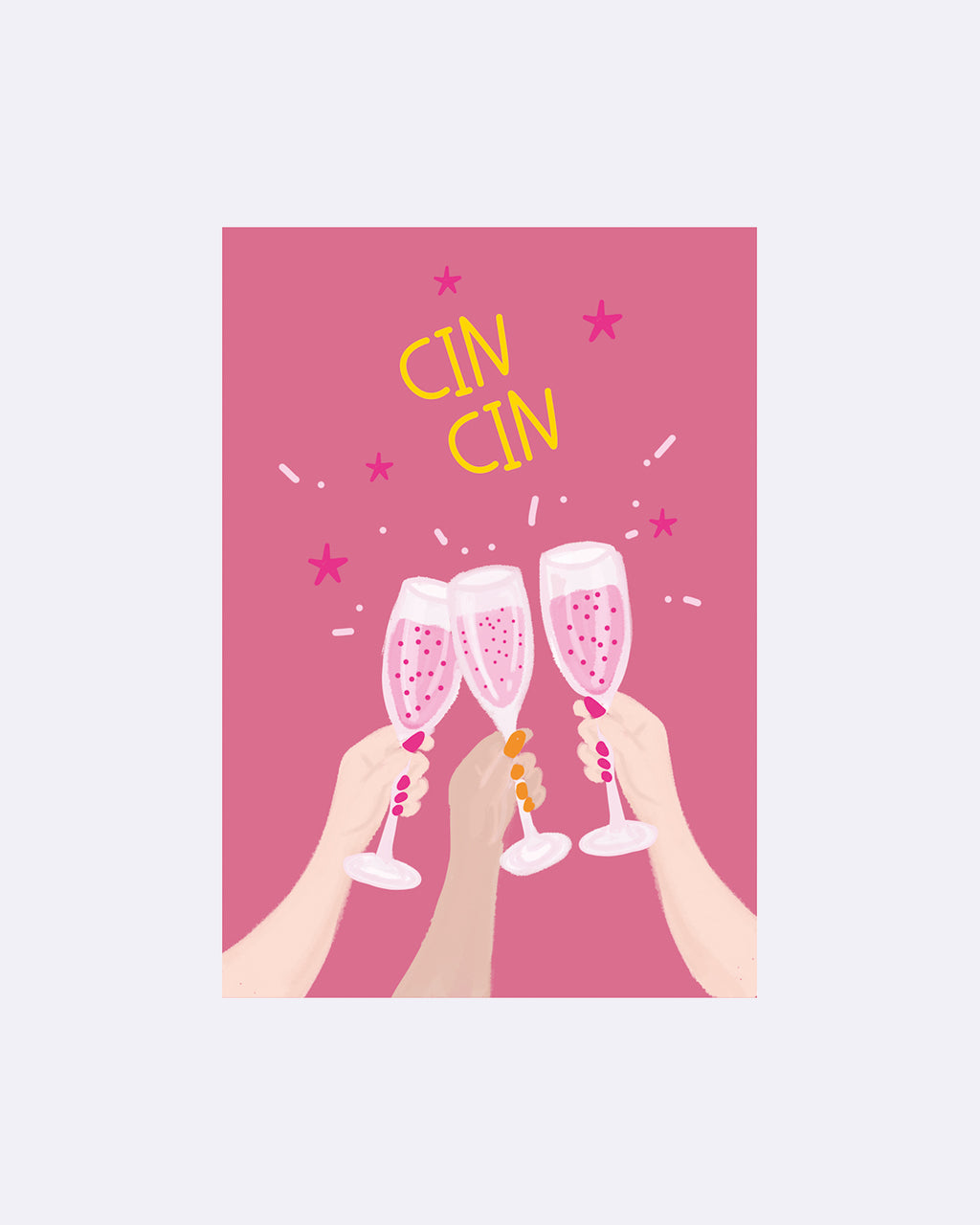 Yay Card Postkarte - Cin Cin