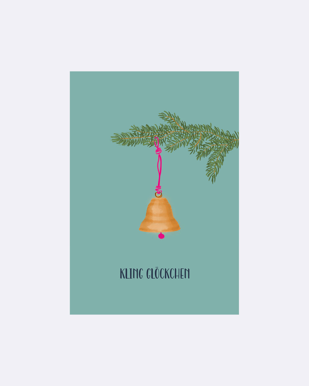 Yay Card Postkarte - Kling Glöckchen