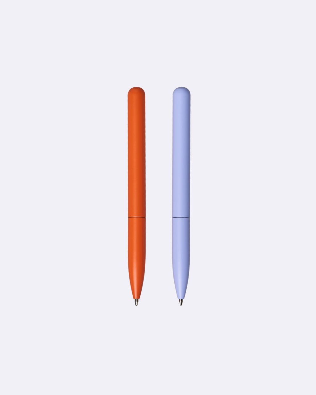 Ballpoint pen - tangerine & lavender