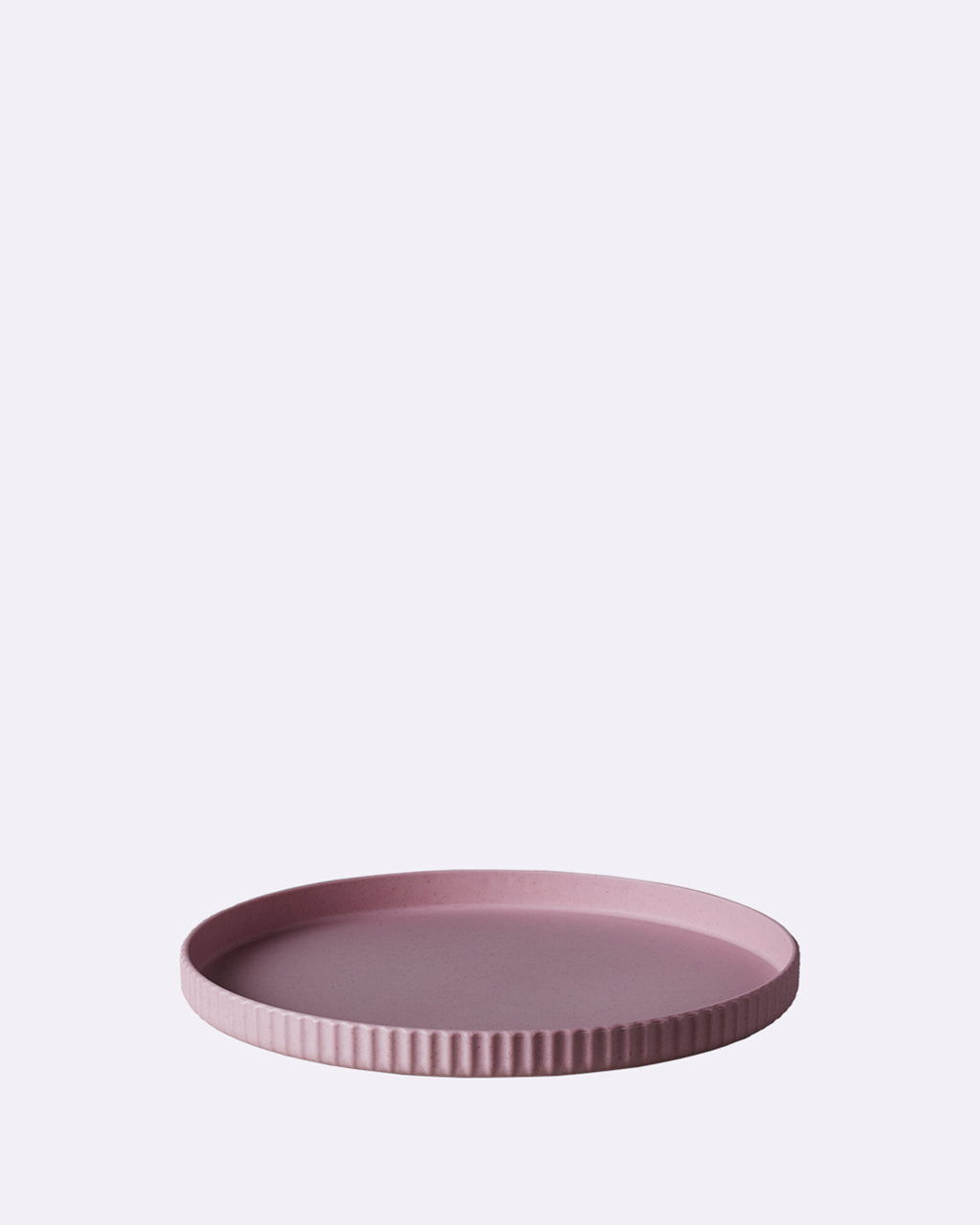 Petite assiette de luxe rose poudré 