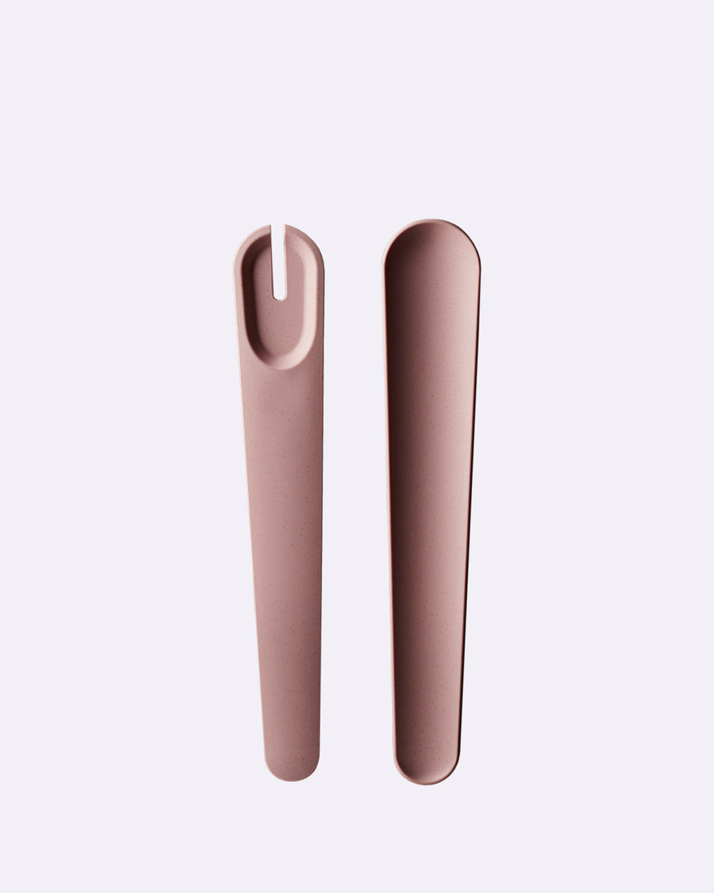 Salad cutlery deluxe dusty rose 
