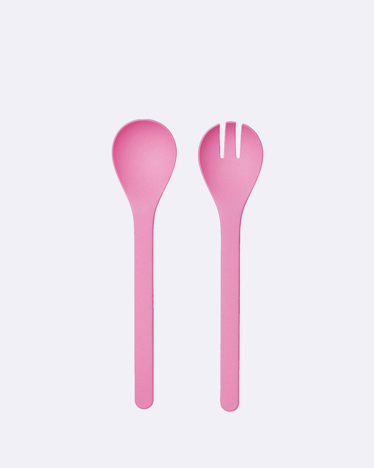 Salatbesteck in rosa