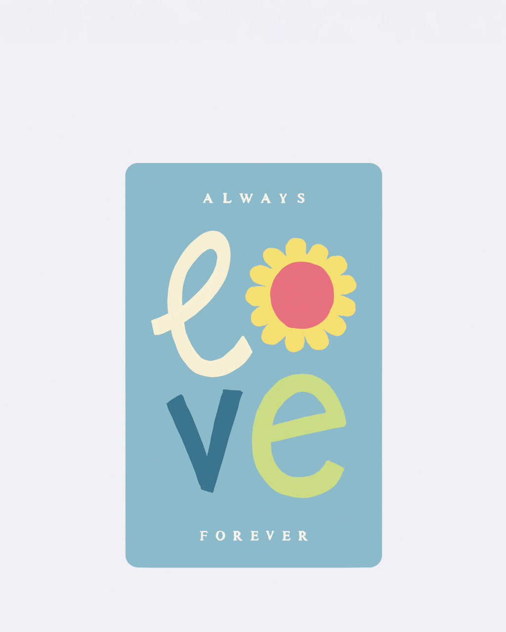 Mini Postkarten - Always Love