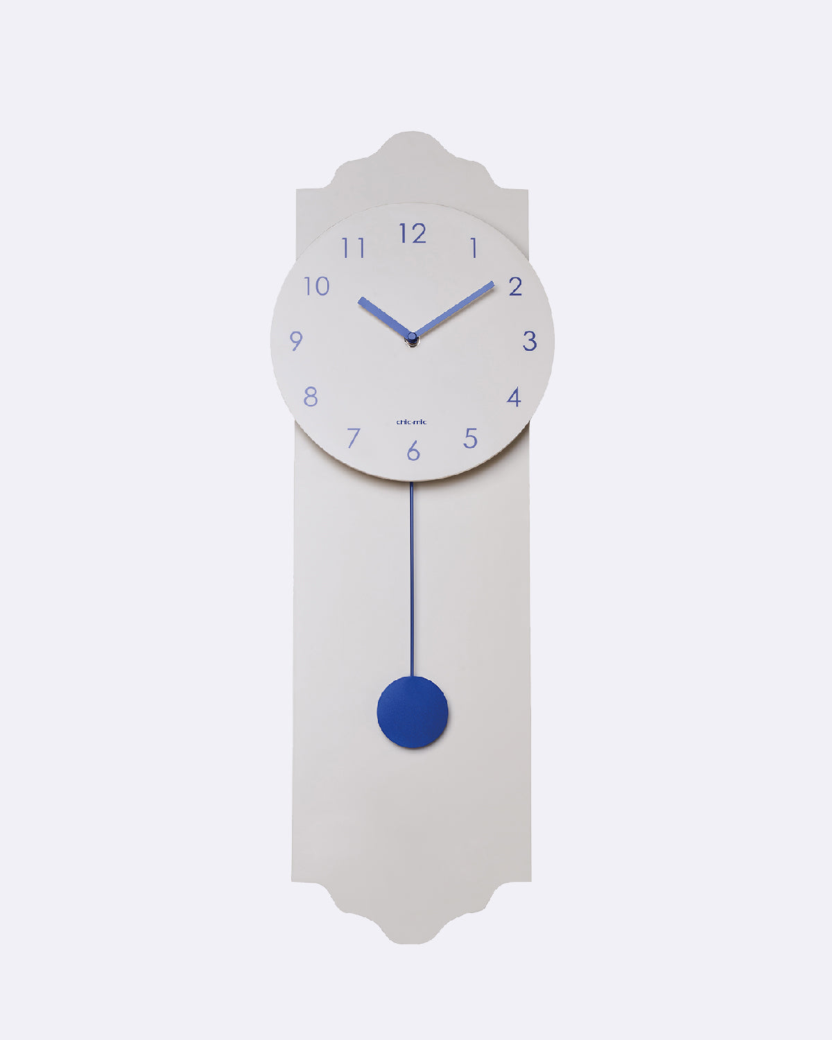Stilvolle Wanduhr - 80% FSC zertifiziertes Holz - Modern Pendulum Clock - time is relative - Pendeluhr