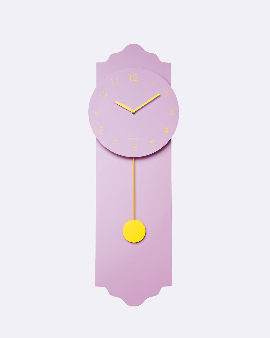 modern pendulum clock - time to remember