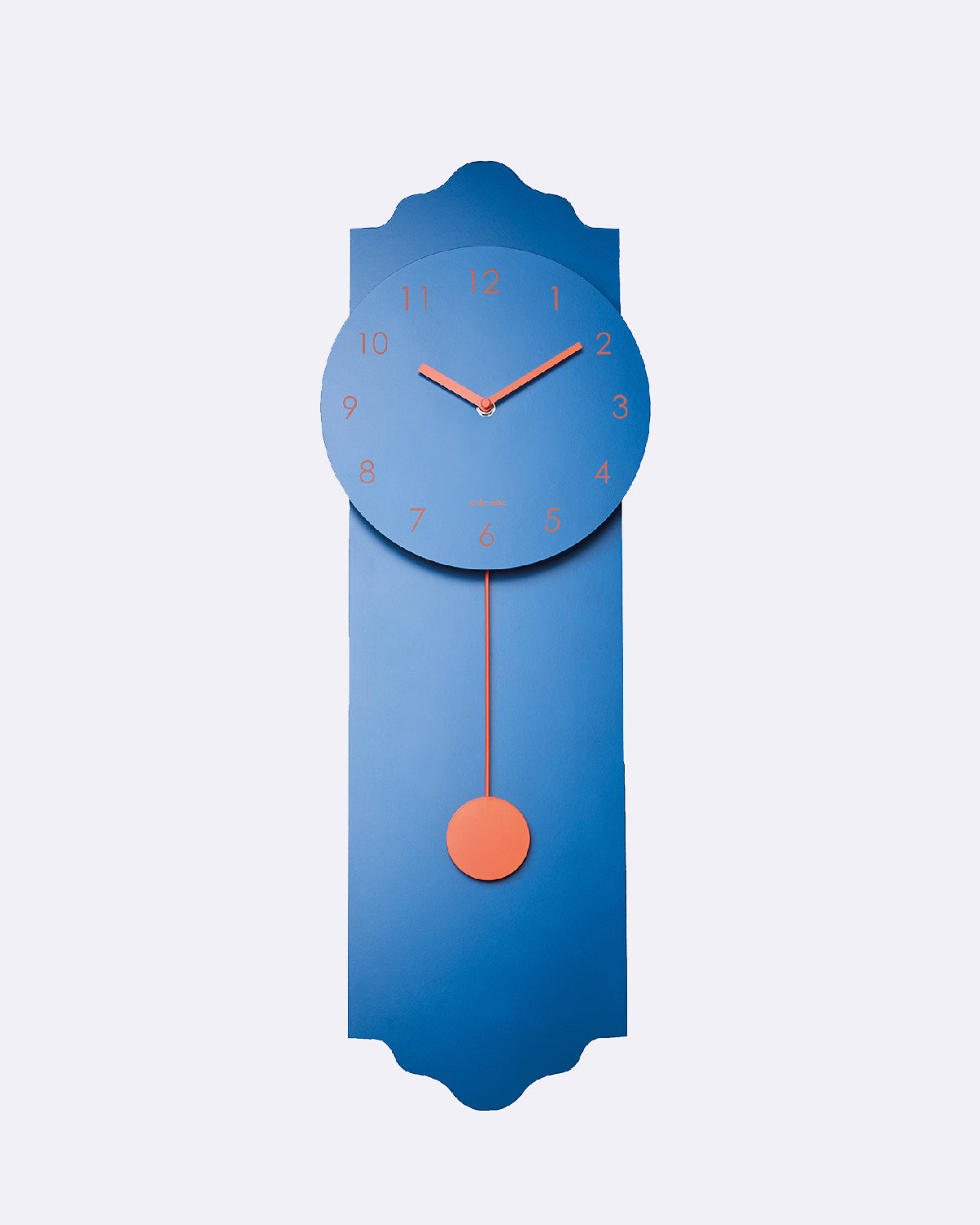 Stilvolle Wanduhr - 80% FSC zertifiziertes Holz - Modern Pendulum Clock -  time flies - Pendeluhr