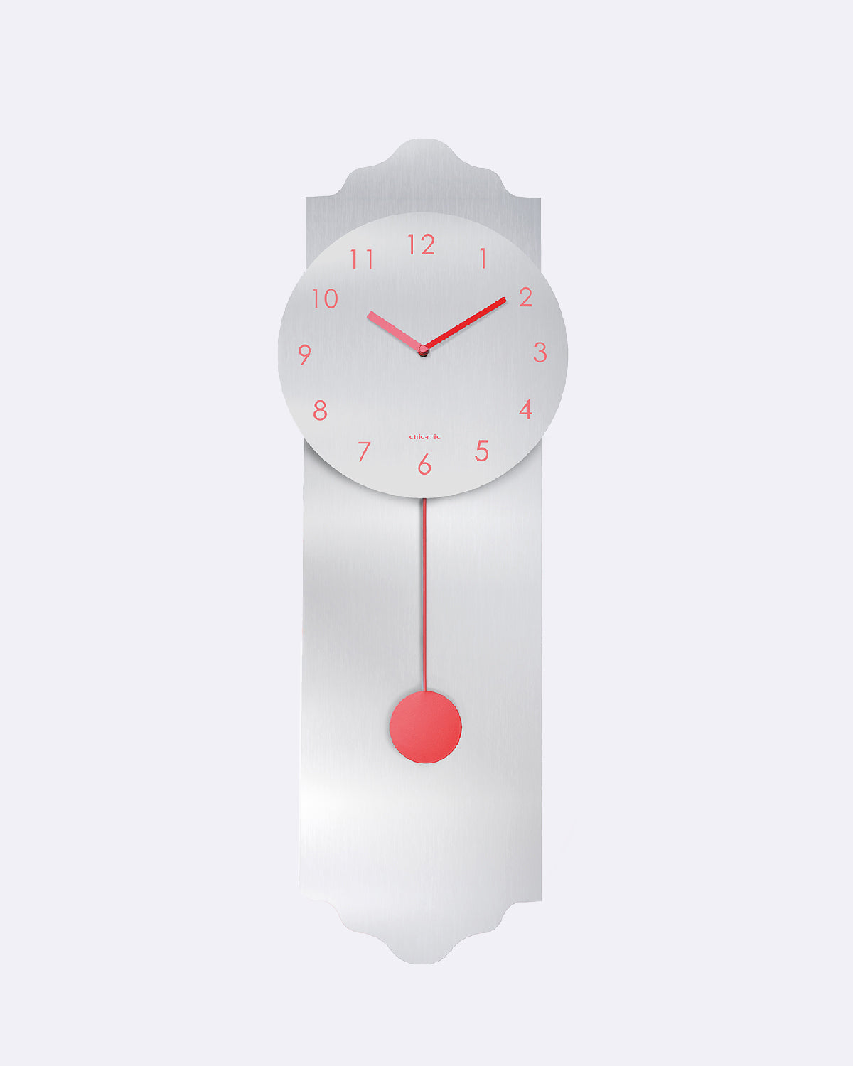 Stilvolle Wanduhr - 80% FSC zertifiziertes Holz - Modern Pendulum Clock -  time traveller - Pendeluhr