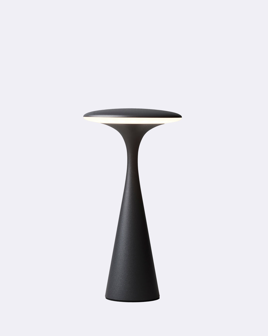 ufo table lamp - dark grey