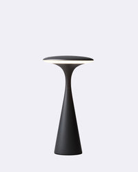 ufo table lamp - dark grey