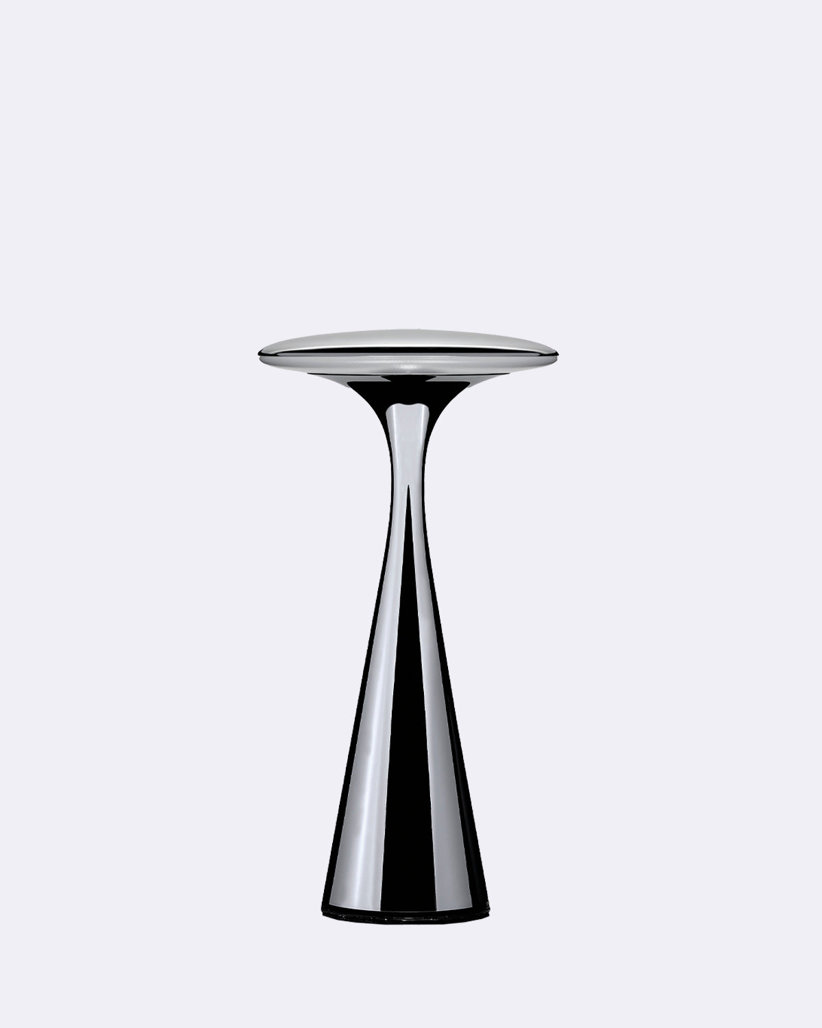 Tischlampe in Chrome-schwarz