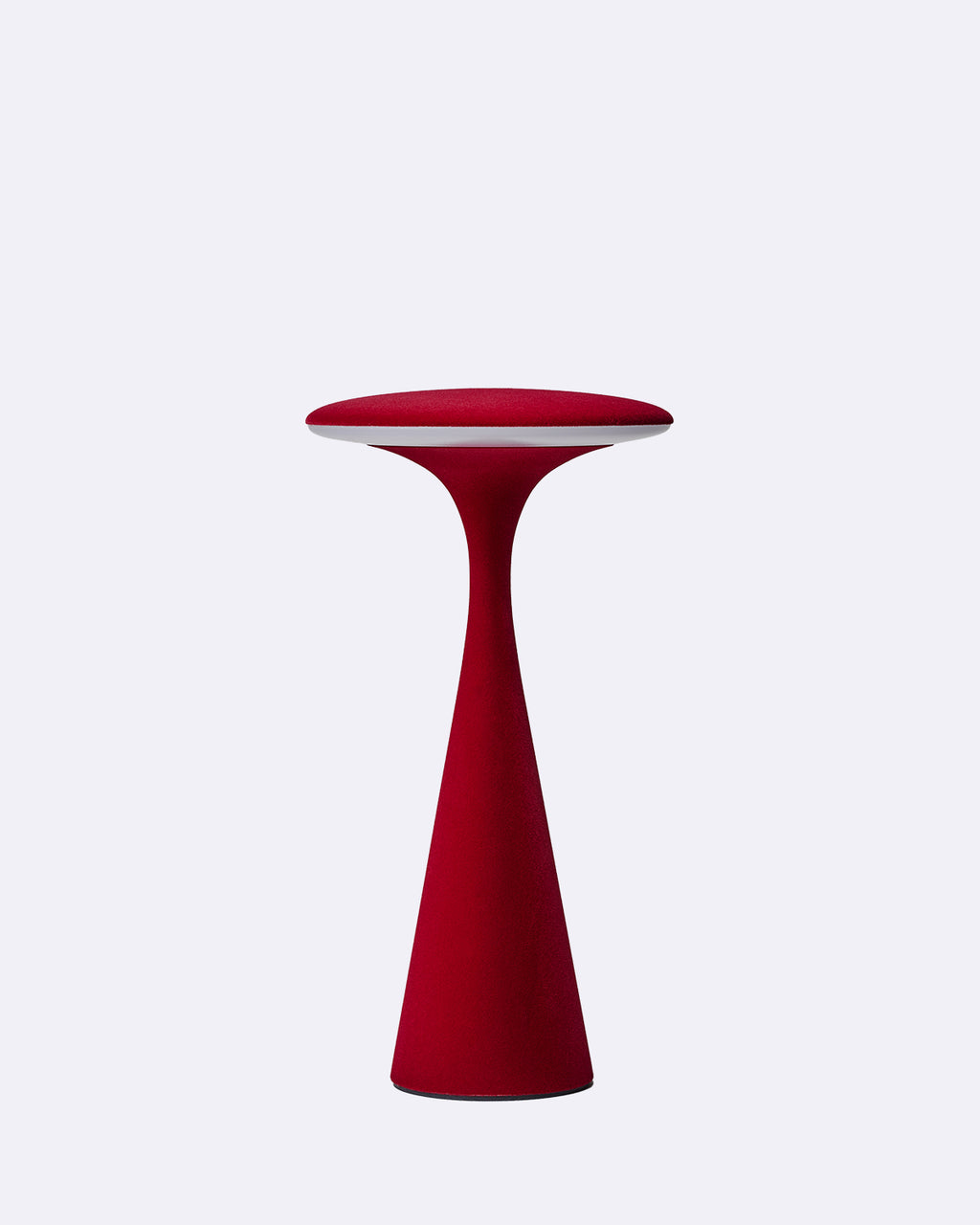 ufo table lamp - boudoir red