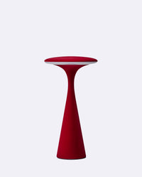 ufo table lamp - boudoir red