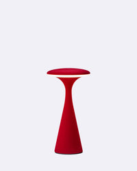 ufo table lamp small - boudoir red