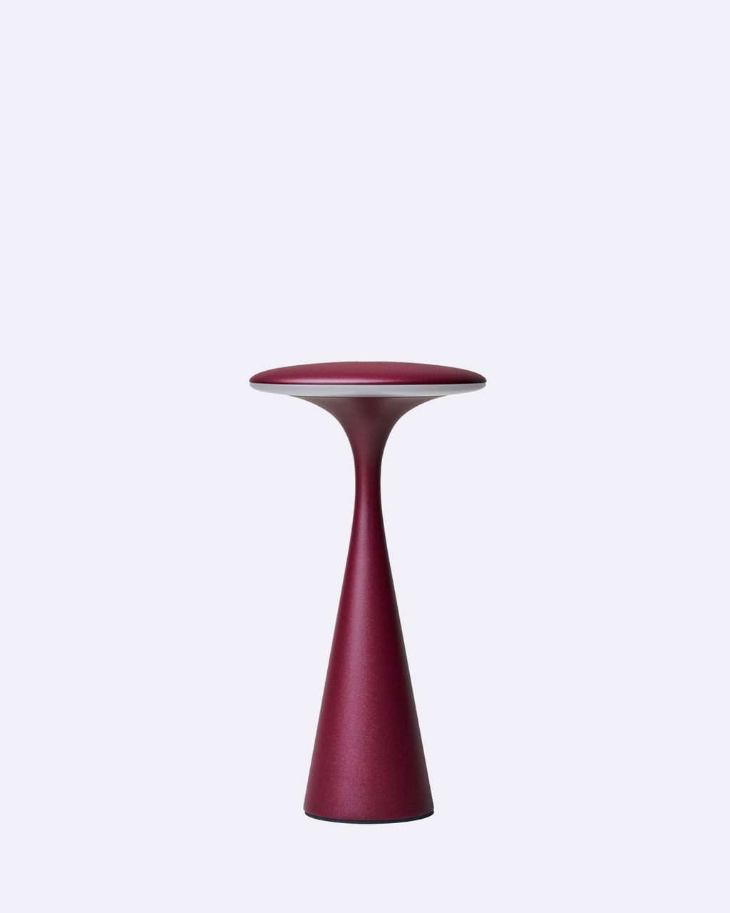 ufo table lamp small - merlot