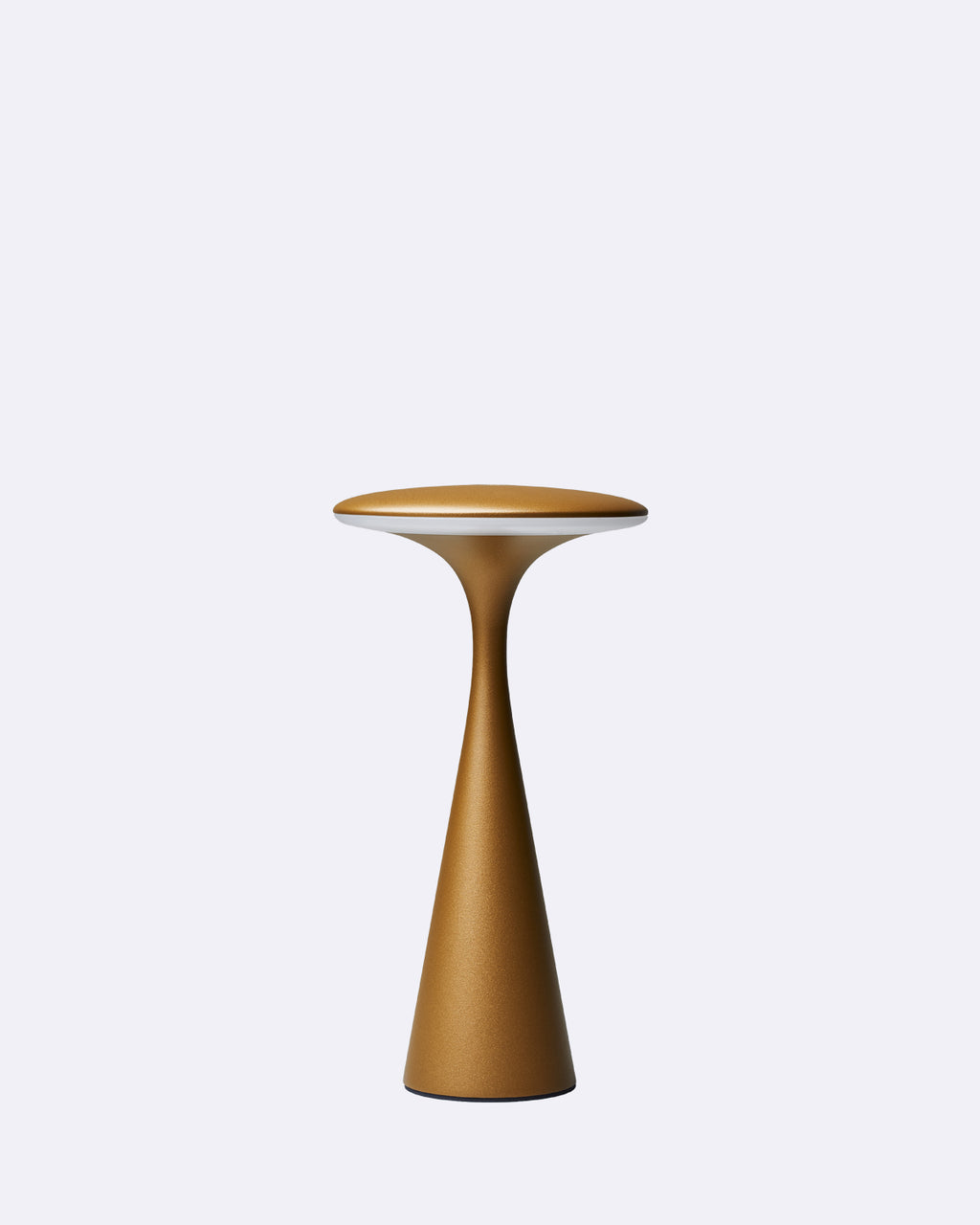 ufo table lamp small - brushed brass