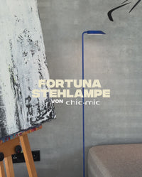 fortuna floor lamp - blue majorelle Video