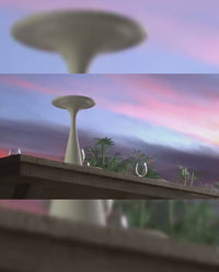 ufo table lamp - brushed gold Video